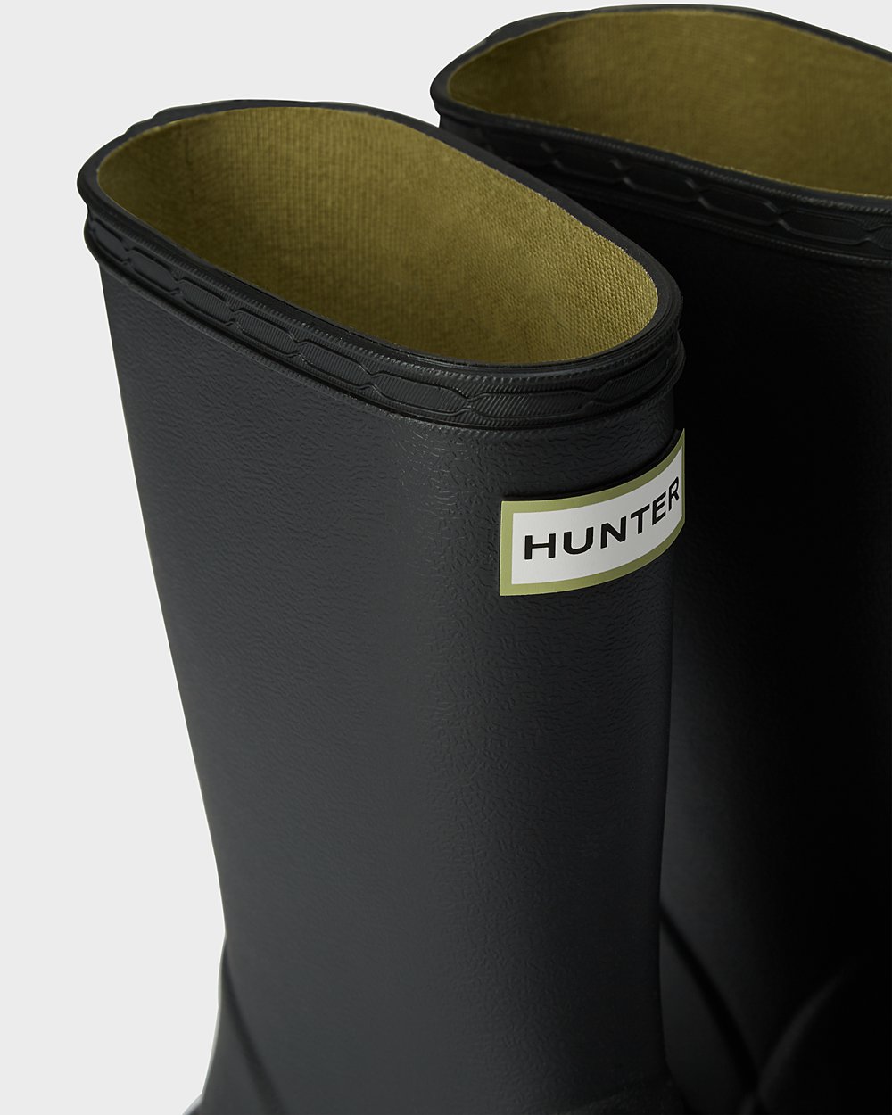 Kids Hunter Rain Boots Black - First Norris - 6534921-GD